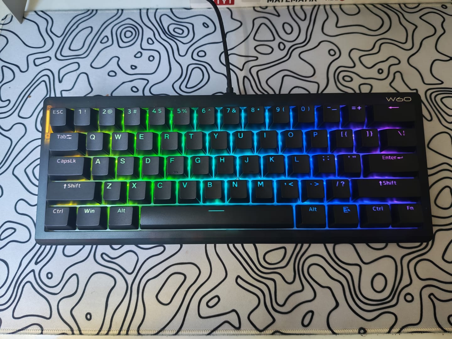 Customer photo review of Wraith W60 Klavye (Manyetik Switch / HE)