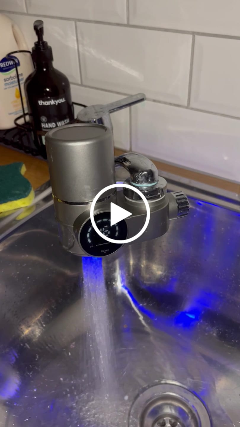 Customer video review of InFlow Tap Filter