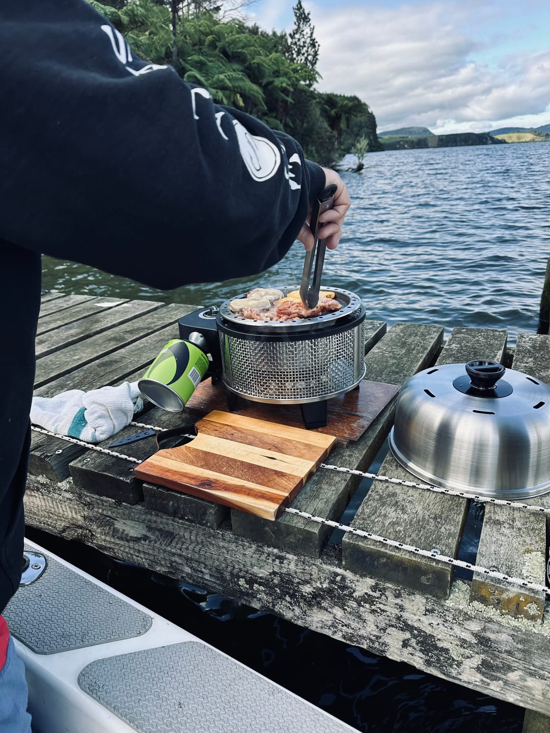 Customer photo review of COBB Grill Gas Bundle