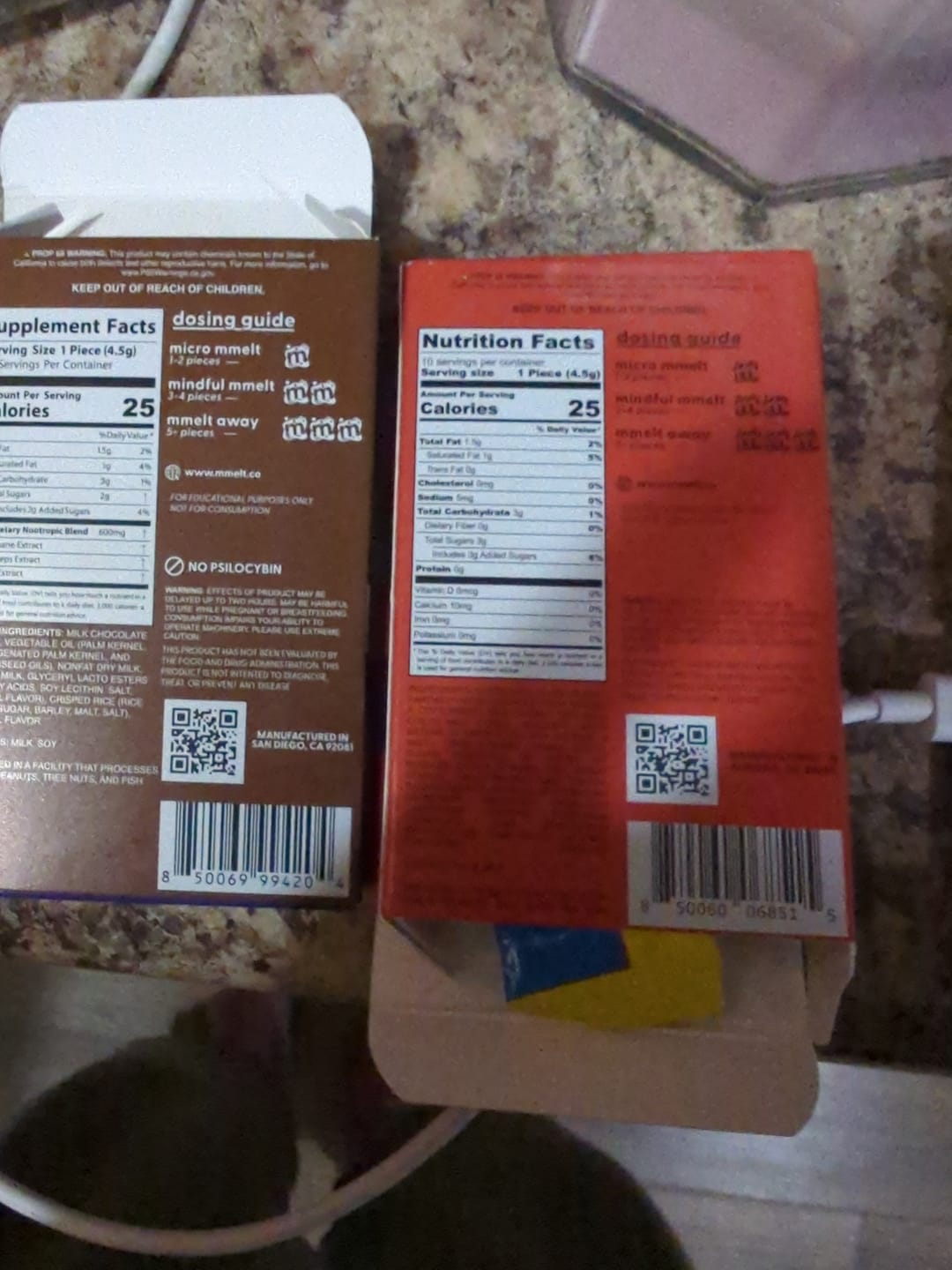 Customer photo review of Mushroom Chocolates