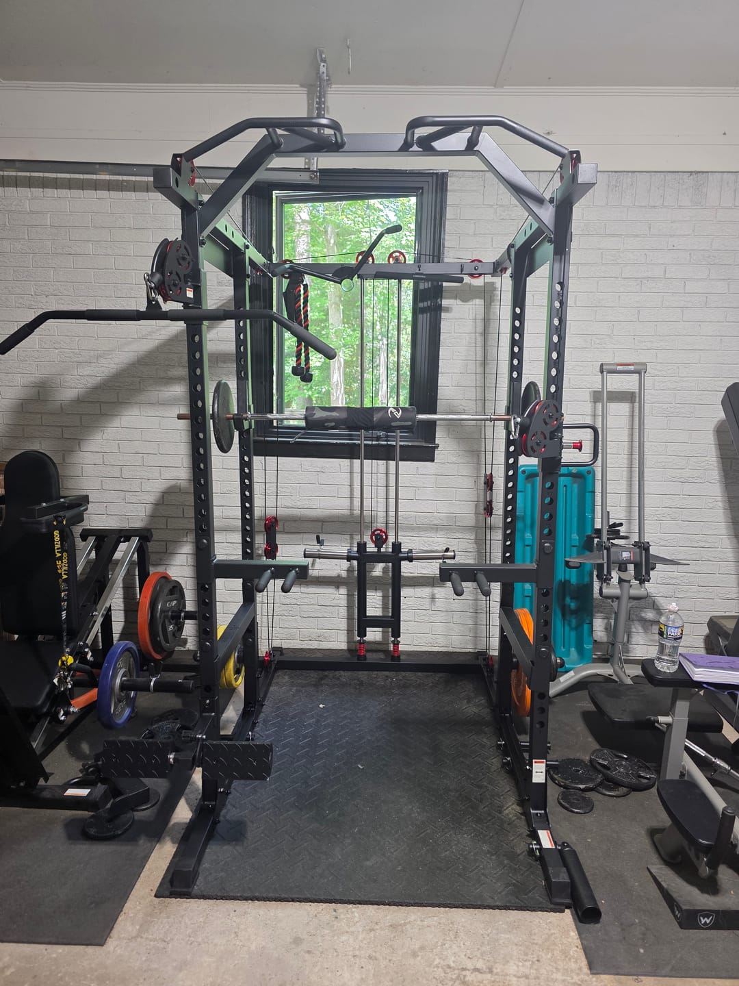 Customer photo review of K6-2.0 Ultra All-in-One Power Rack Functional Trainer (UPGRADED)