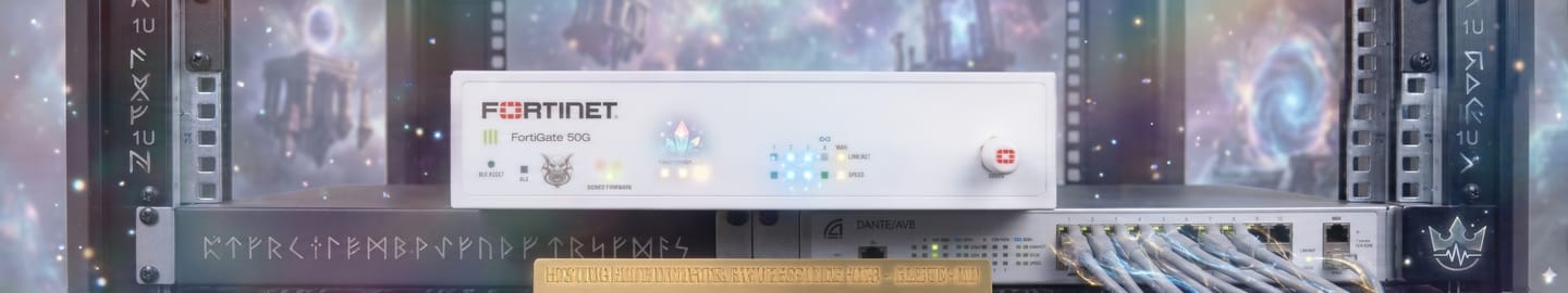 Customer photo review of Fortinet FortiGate-50G נתב פורטינט חומרה בלבד