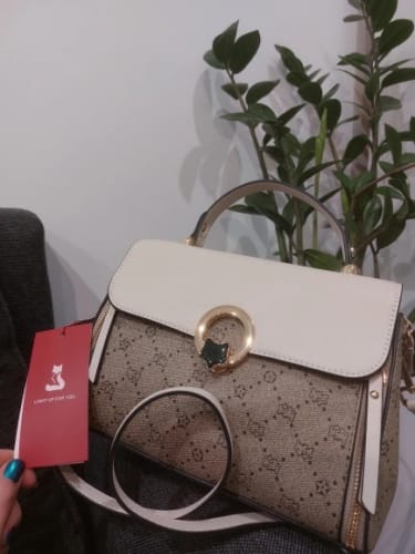 Customer photo review of FOXER Brand 2026 New Handbag Women's Shoulder Bag Light Luxury PVC Leather Female Crossbody Purse for Mom Large Capacity Bag