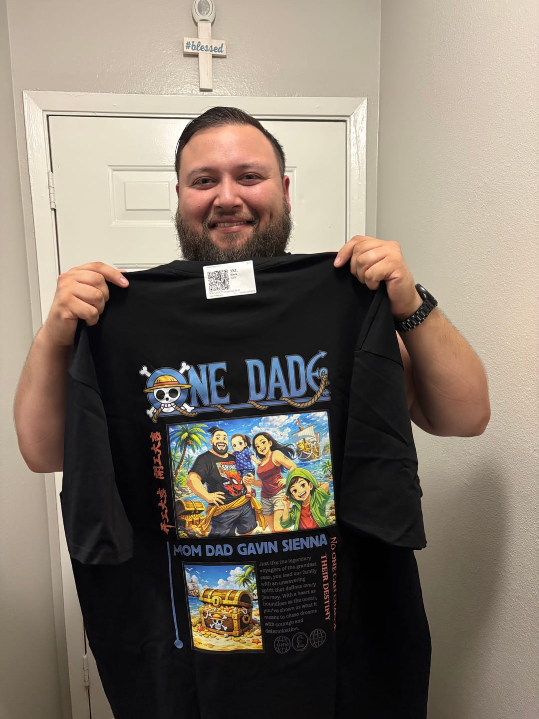 Customer photo review of ONE DAD - custom made