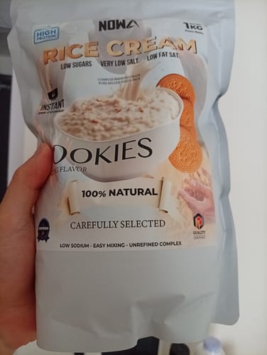 Customer photo review of Crema de Arroz NOWA - Galleta