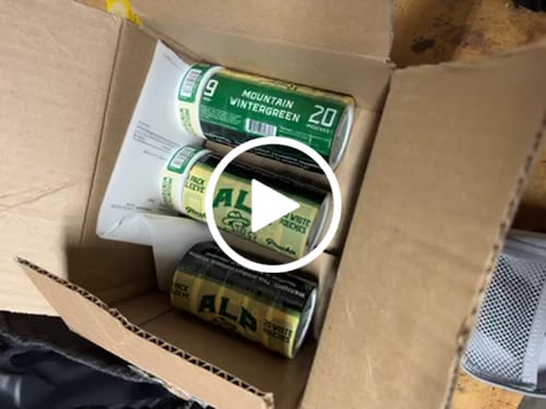 Customer video review of Mountain Wintergreen Nicotine Pouches