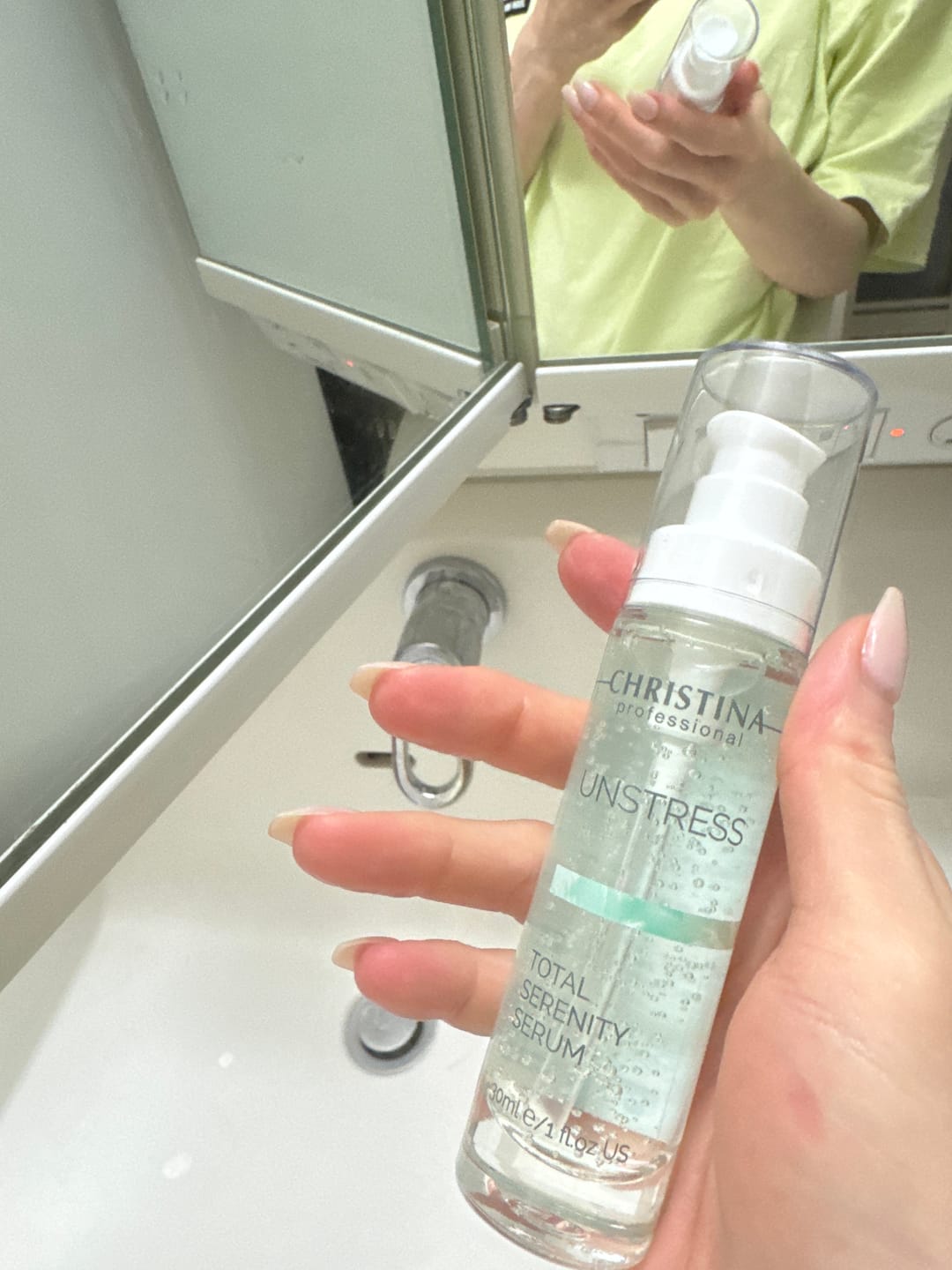 Customer photo review of トータルセレニティーセラム