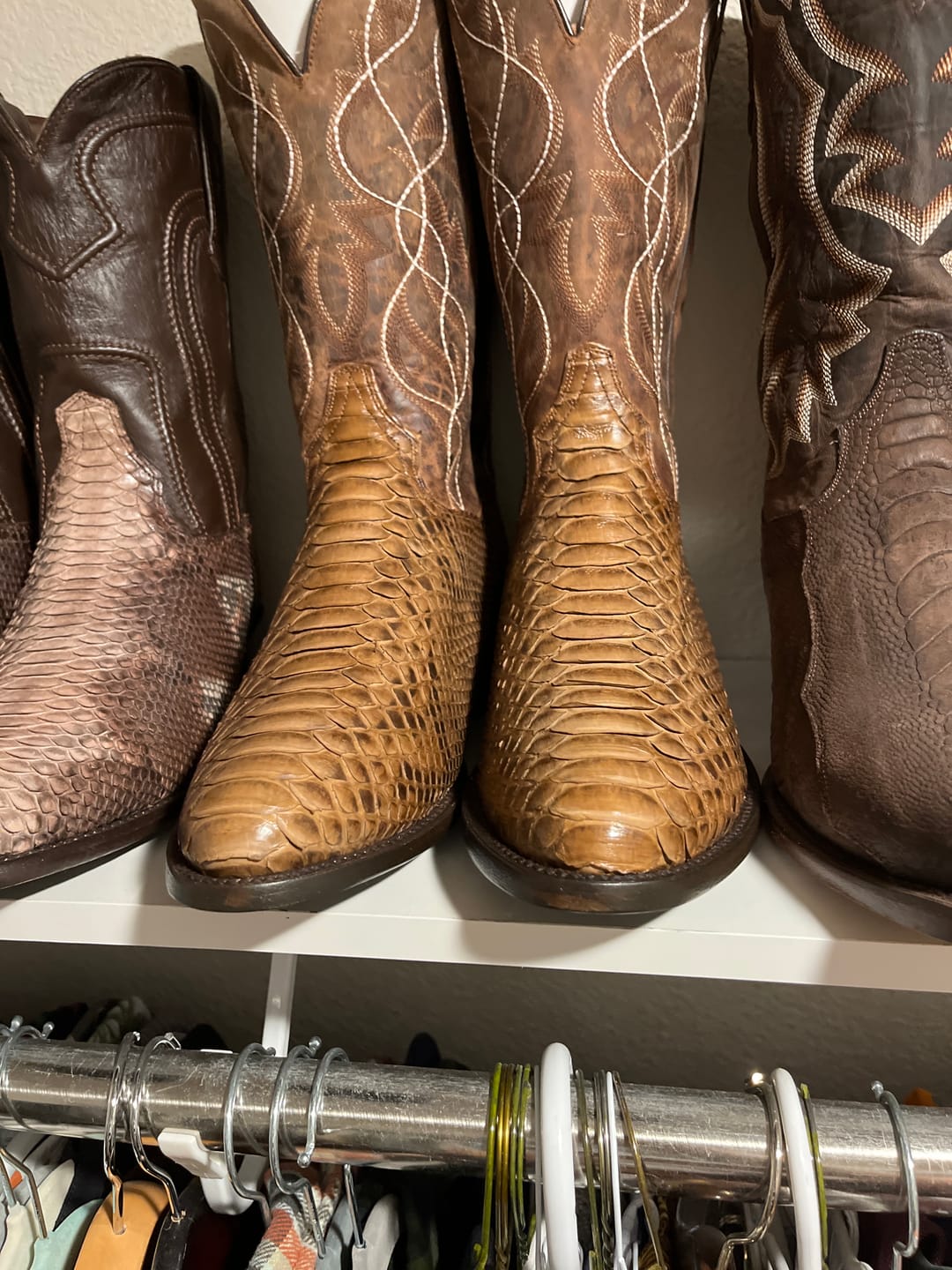 Customer photo review of Men's Manning Python Western Boots