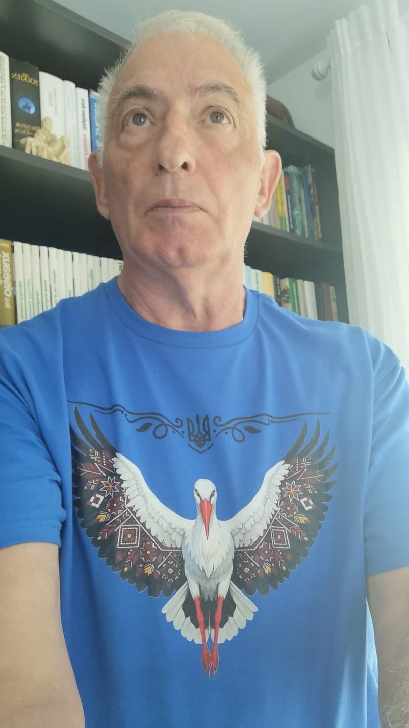 Customer photo review of Guardian Stork T-Shirt