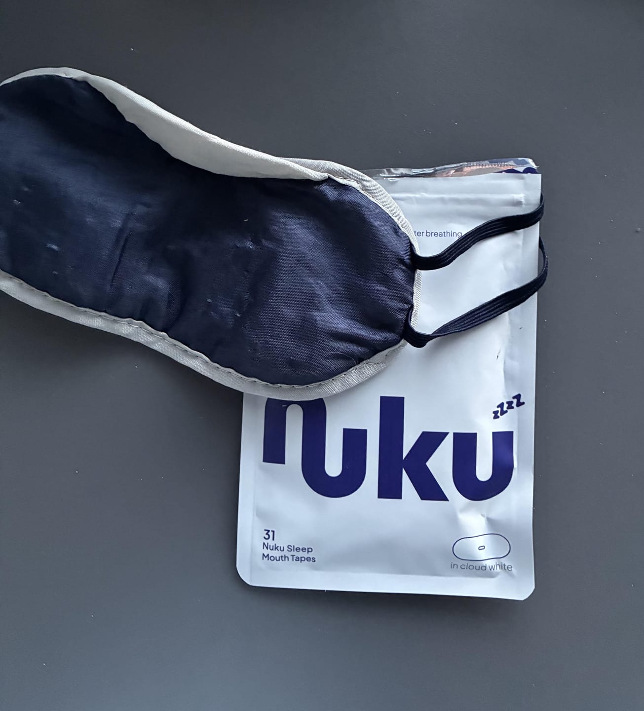 Customer photo review of Nuku Sleep Mouth Tape