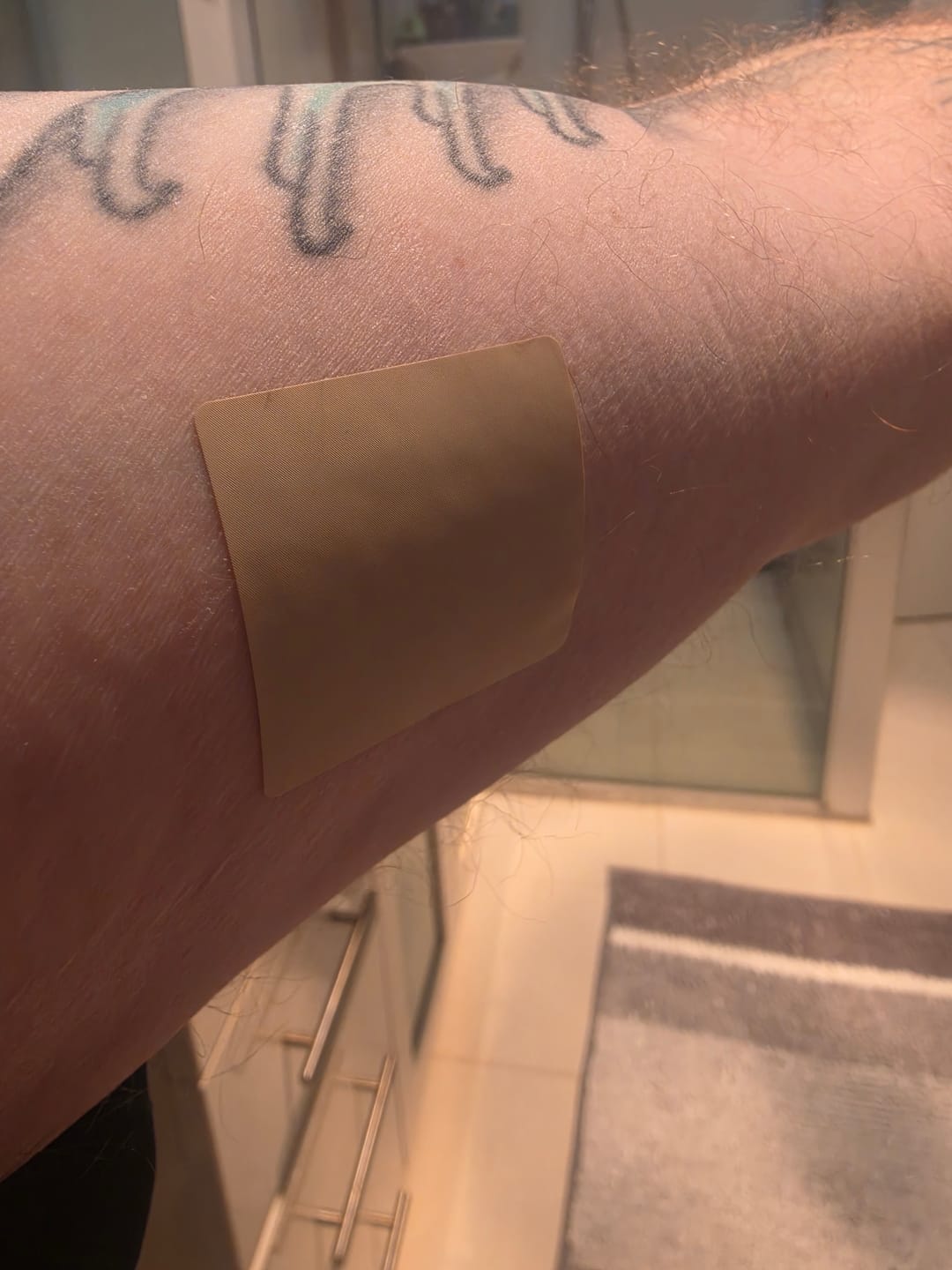 Customer photo review of mussage 8 Hour Sleep Patch