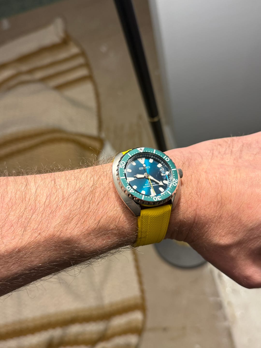 Customer photo review of Shark Skin Rubber - Yellow