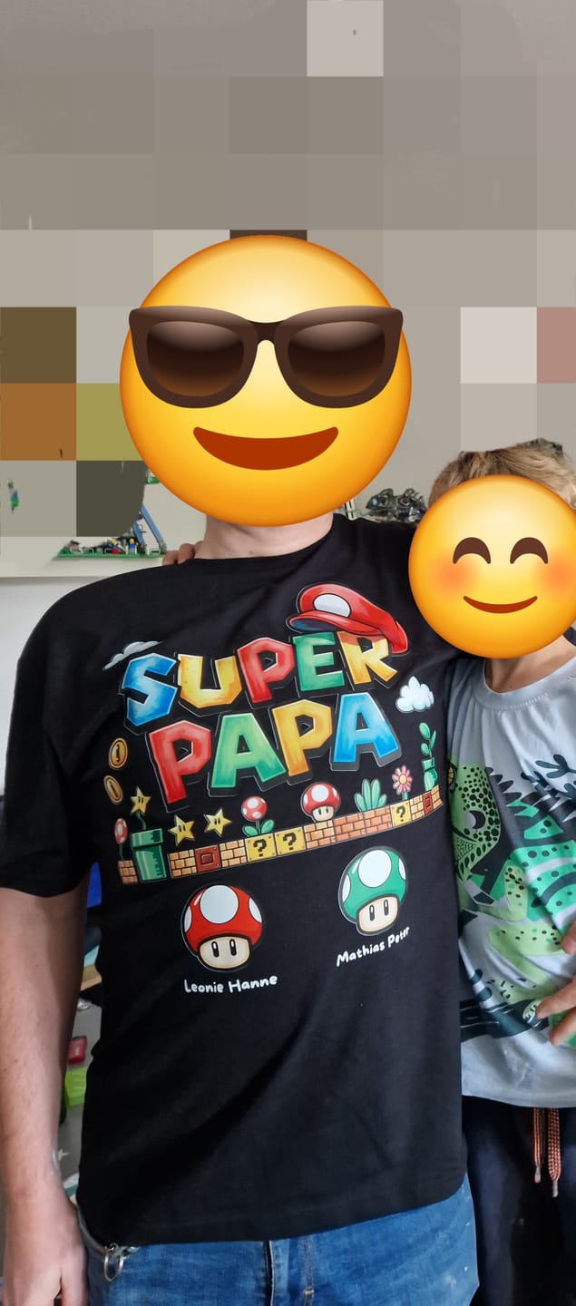 Customer photo review of Super Papa - personalisierbar