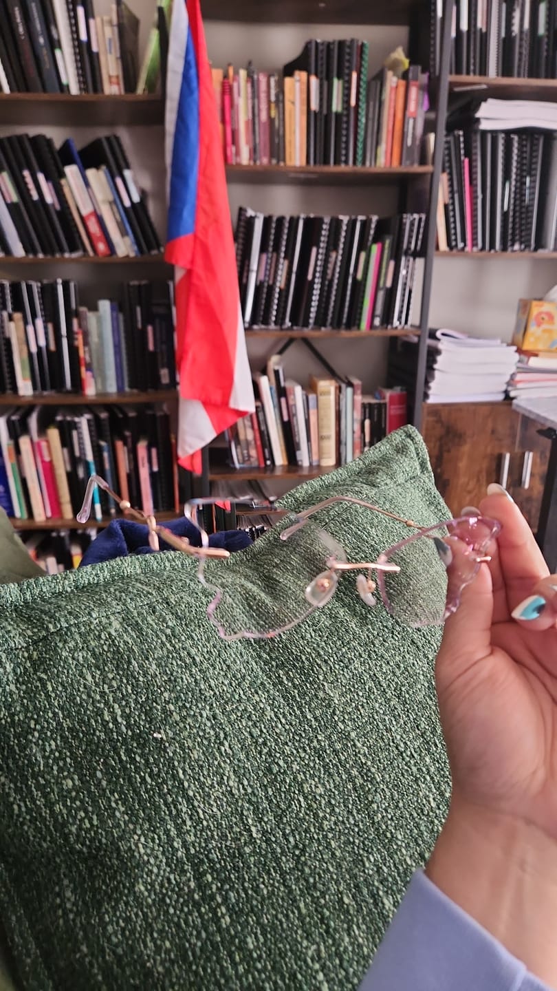 Customer photo review of Alissa Eyeglasses