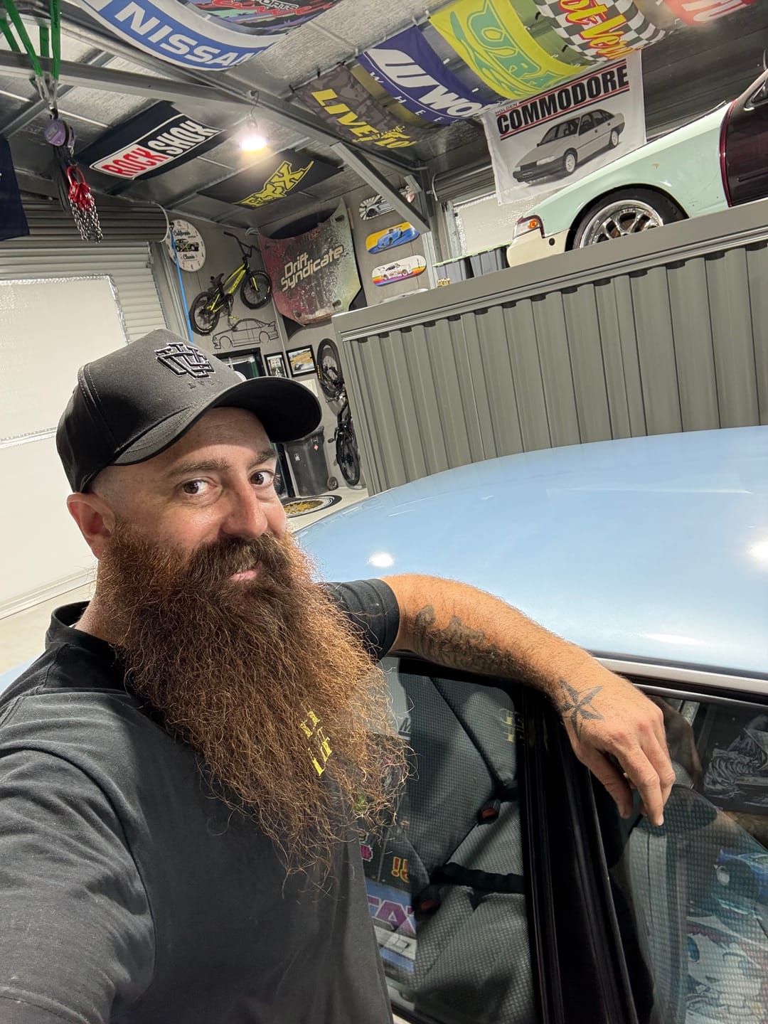 Customer photo review of Premium Blend Black Onyx A-Frame