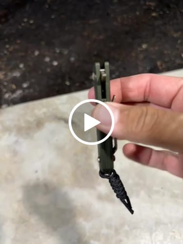 Customer video review of Heretic Jinn Manual 3.0" Button Lock Flipper – Bronze MagnaCut, OD Green Chassis – Made in USA (H213-7AGRN)