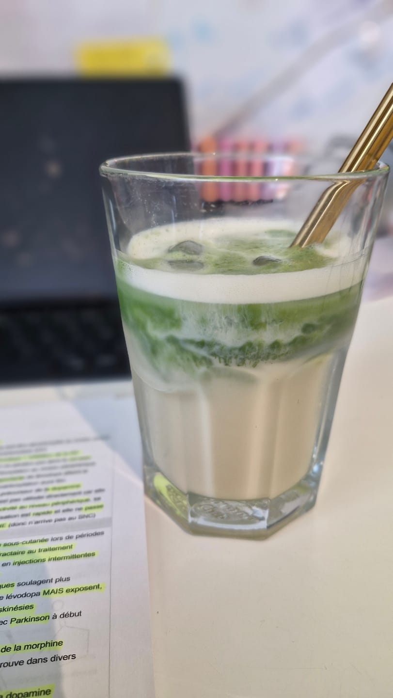 Customer photo review of Golden Vanilla 🍦 - Matcha Cérémonial Vanille