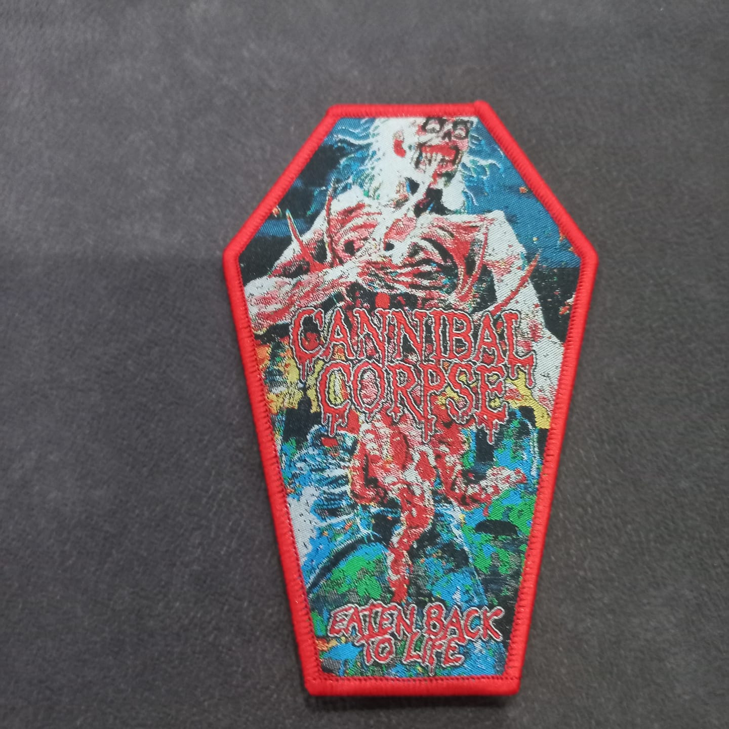 Customer photo review of Cannibal Corpse - Eaten Back To Life - Patch