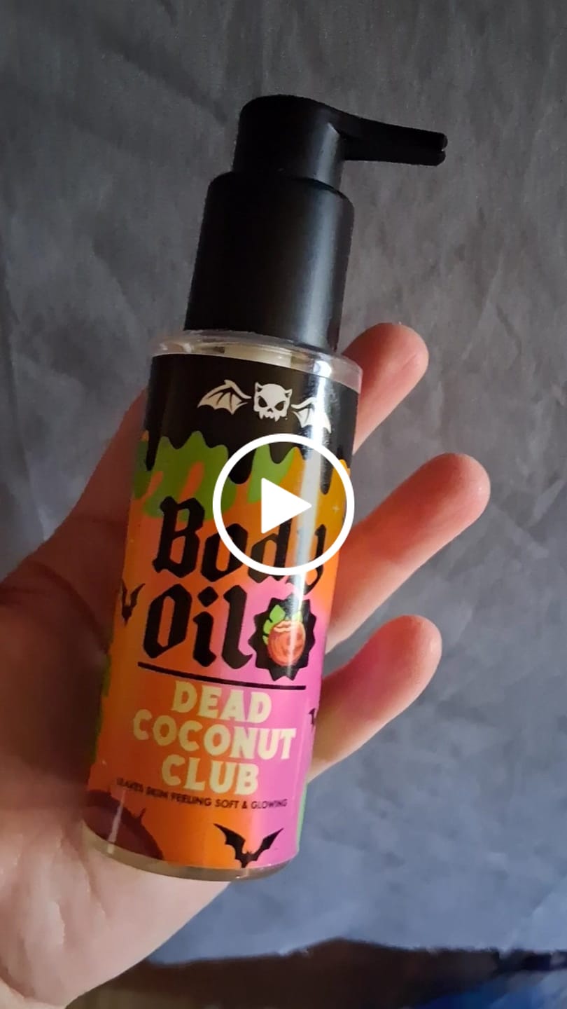 Customer video review of Dead Coconut Club Body Oil