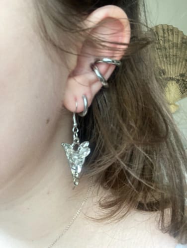 Customer photo review of Evenstar Earrings