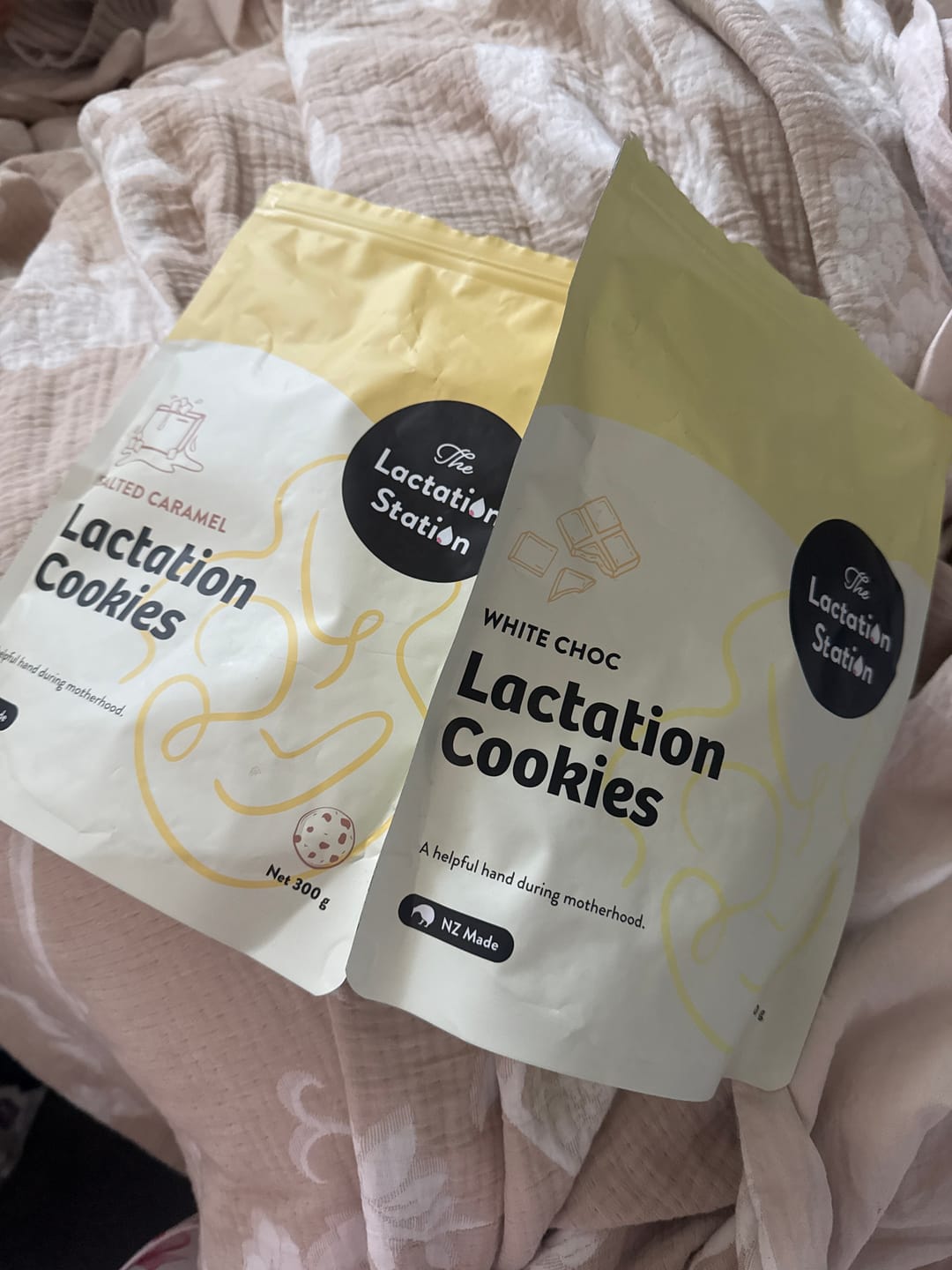 Customer photo review of White Choc Lactation Cookies