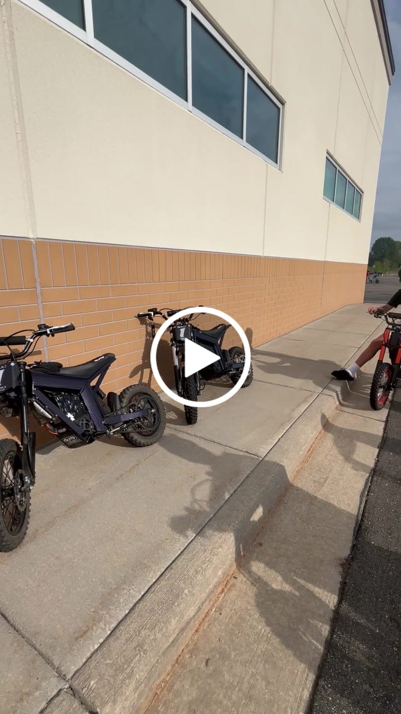 Customer video review of Glossy Motocutz Style Front Plate