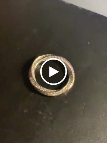 Customer video review of SPIRAL PAVED DIAMOND BAND RING