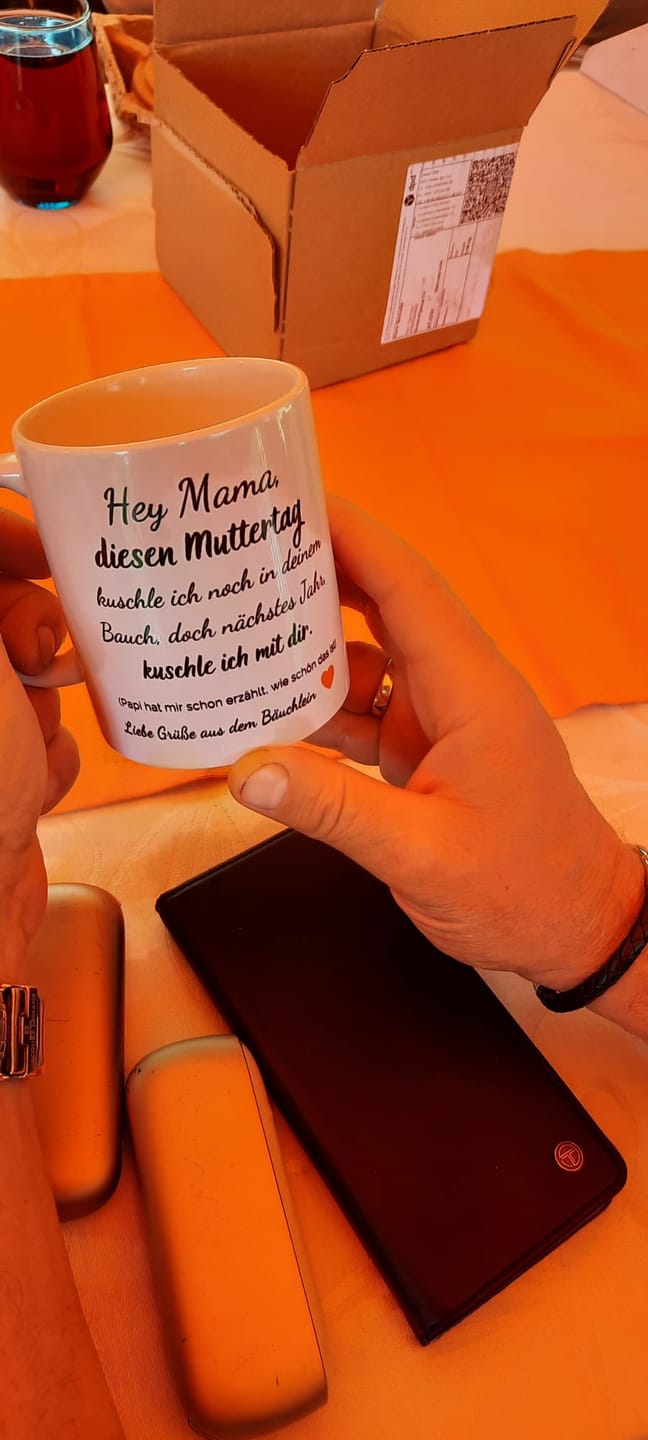 Customer photo review of Tasse - Ultraschall-Bild Mama - personalisierbar