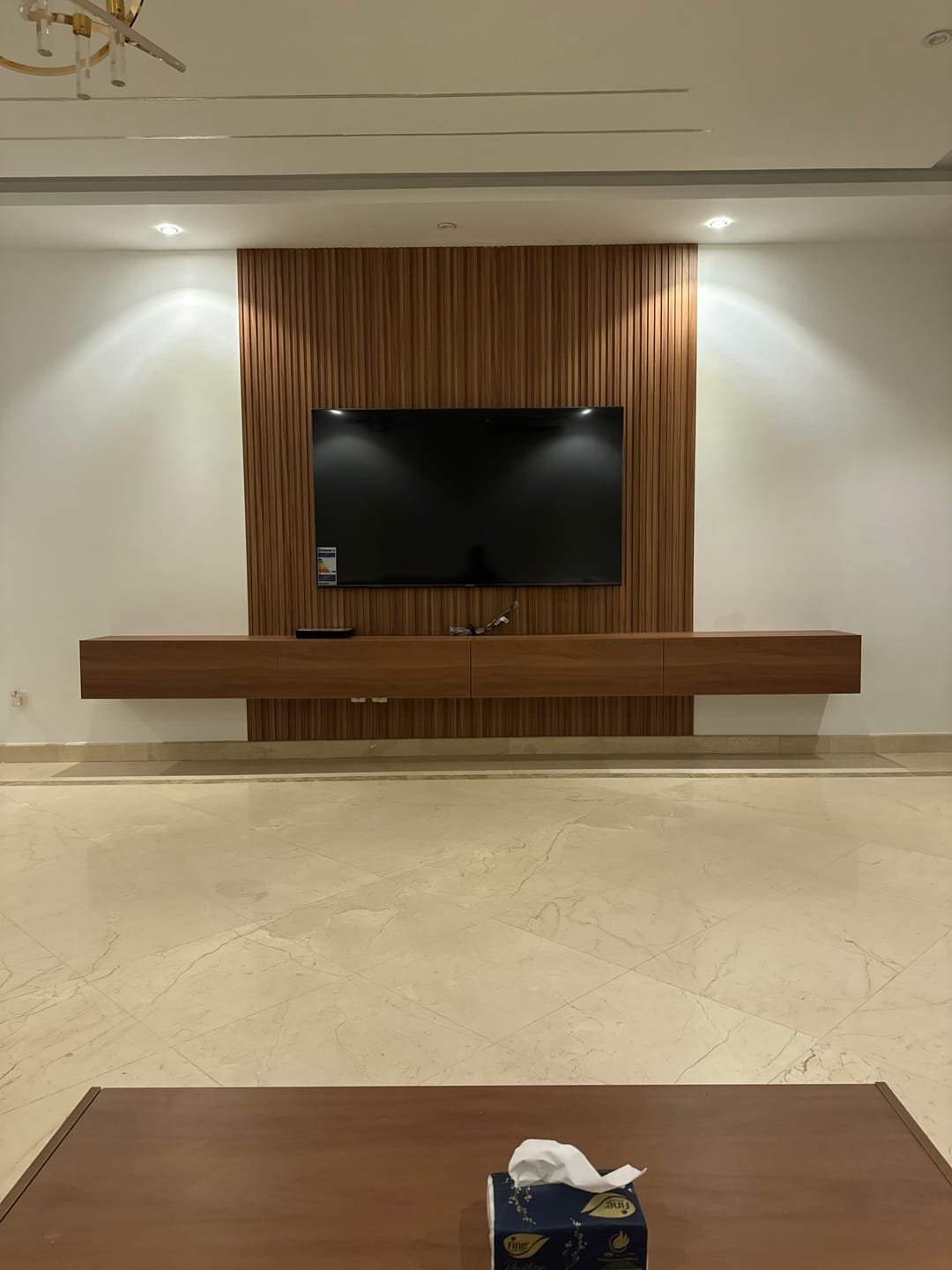 Customer photo review of ترابيزة تليفزيون مع ترابيزة قهوة- NAG107
