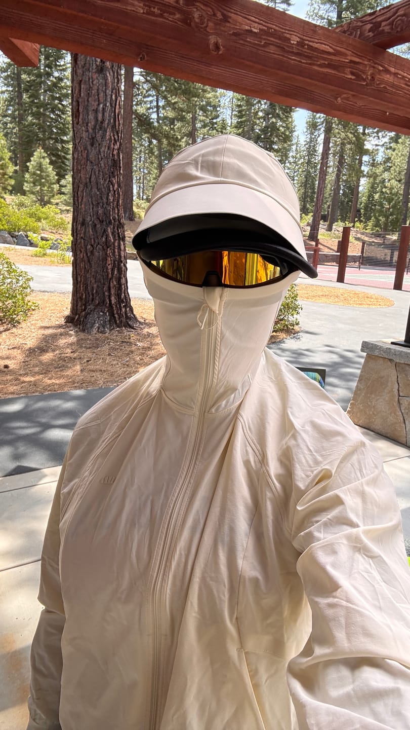 Customer photo review of Women's Sun Protection Jacket UPF 200+ AL008