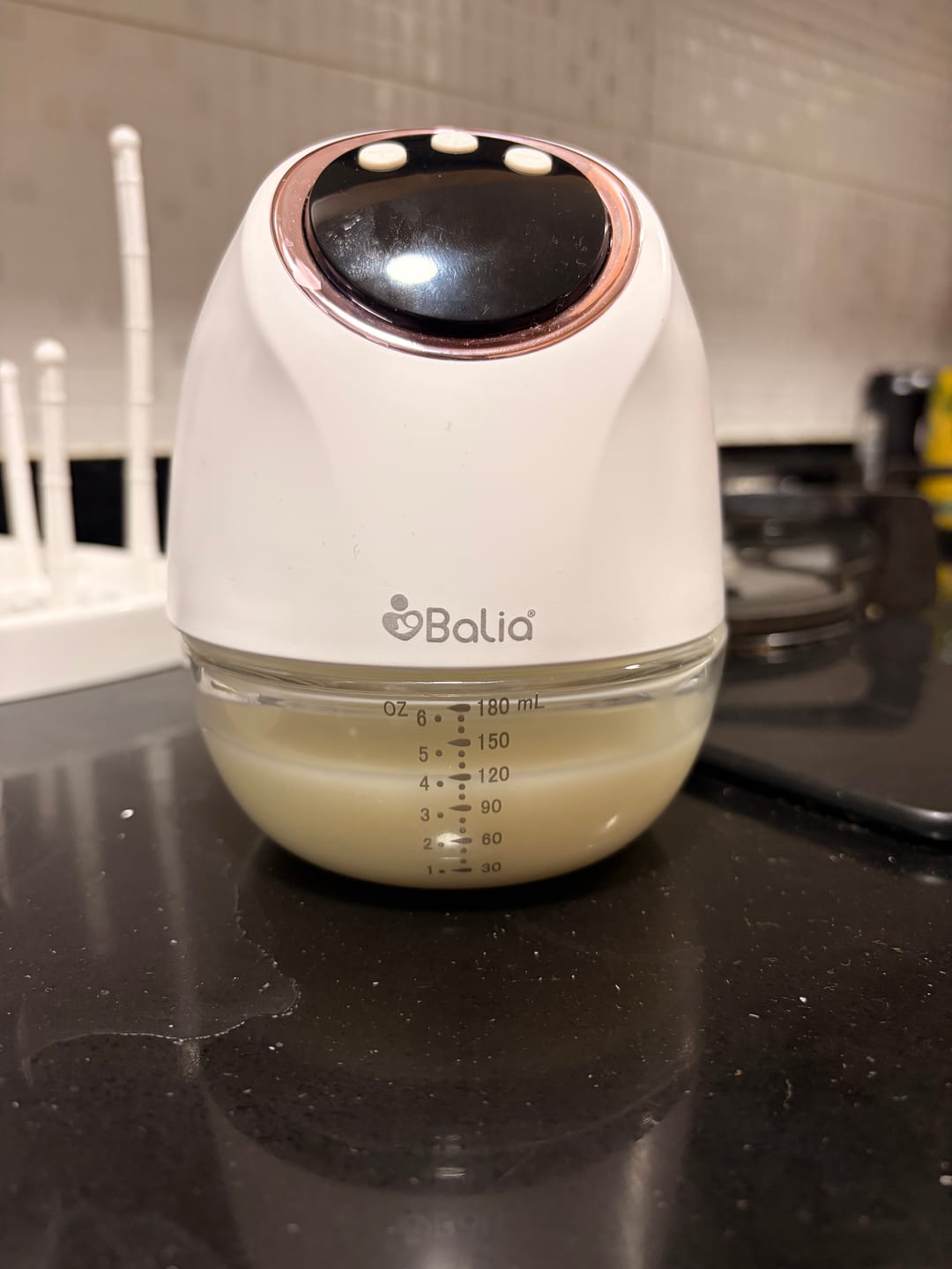 Customer photo review of Extractor de leche inalámbrico - Balia