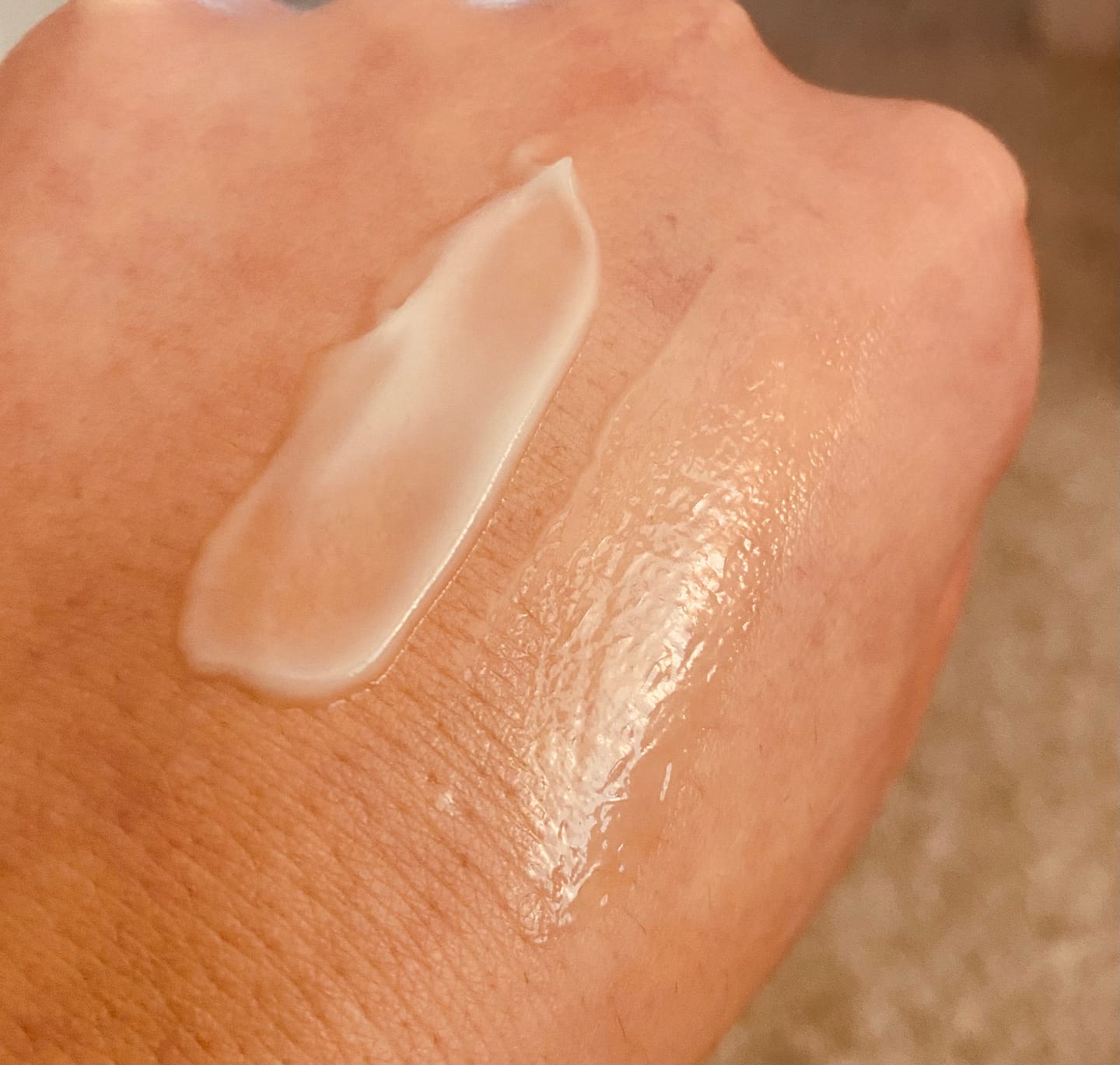 Customer photo review of Heartleaf cream Calming tube