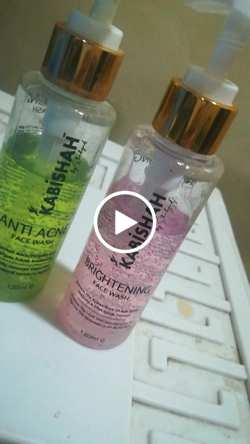 Customer video review of LuminaBright Whitening Face Wash