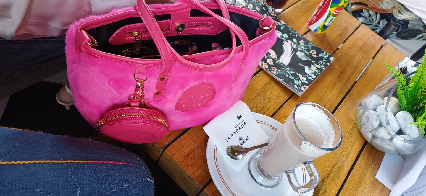 Customer photo review of Pink Era Charm Purse ( Handbag Sold Separately)