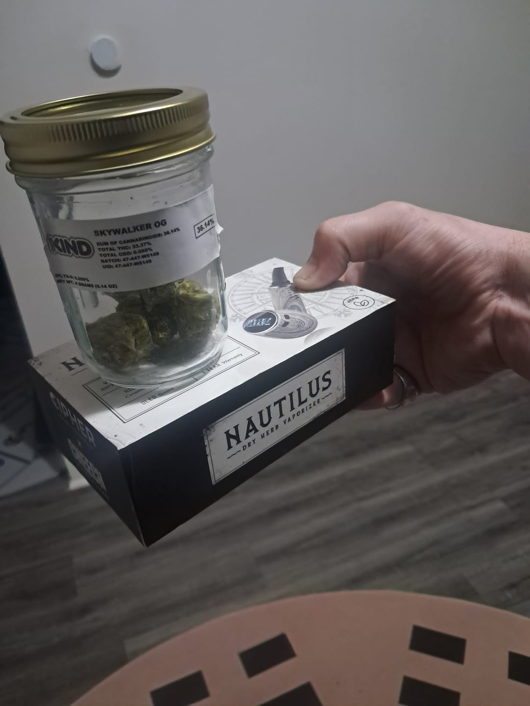 Customer photo review of Skywalker OG - 4 Grams - Indica