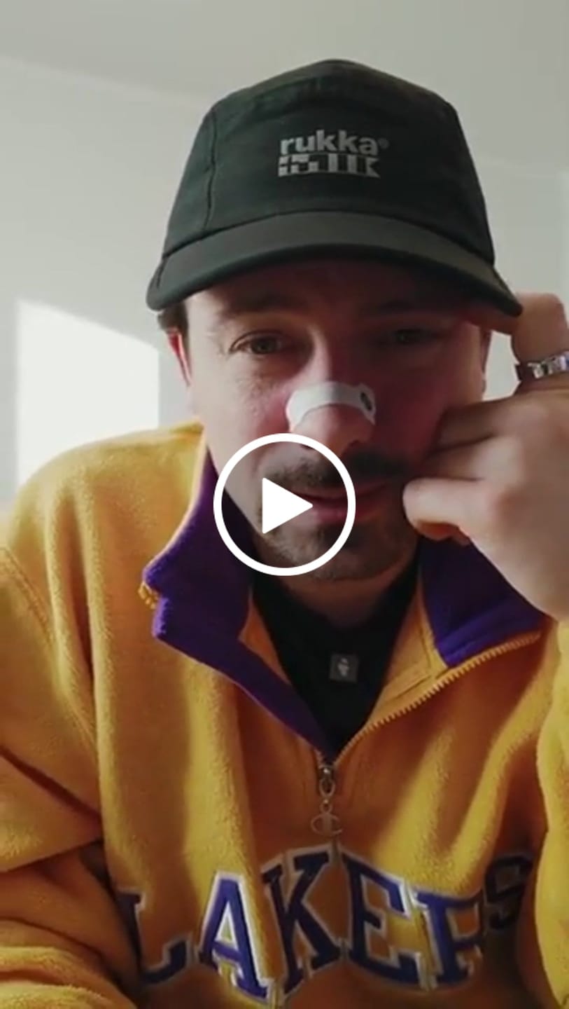 Customer video review of Nuku Sleep Nasal Strips