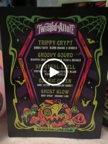 Customer video review of Monthly Subscription Box