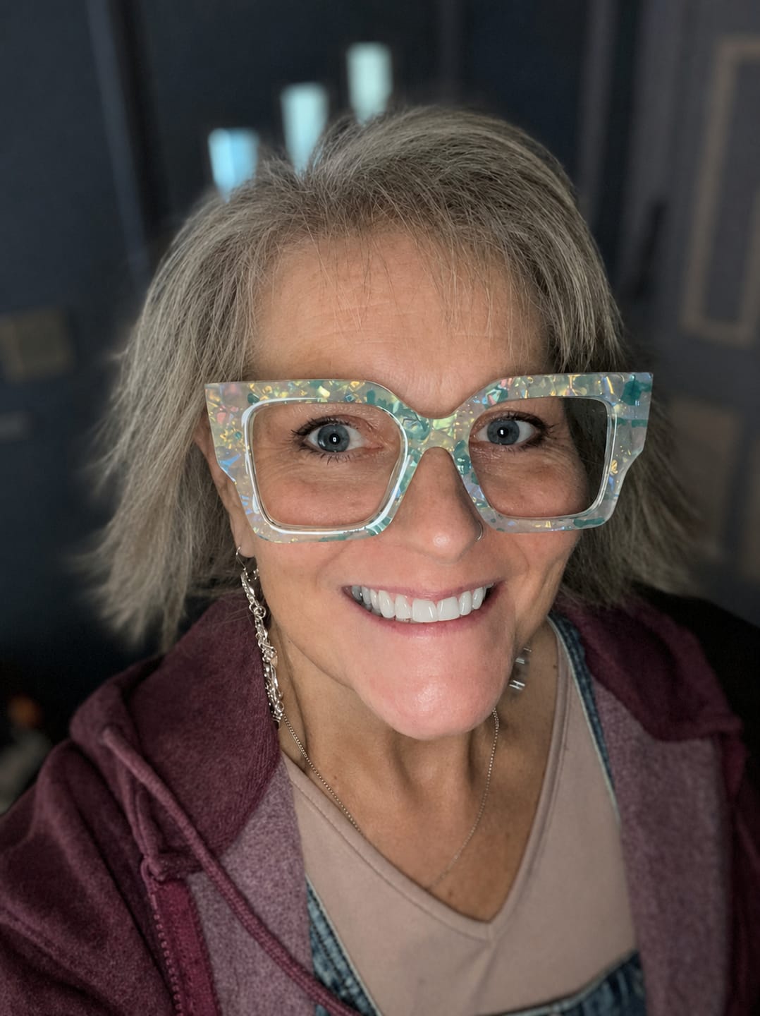 Customer photo review of Maia Eyeglasses