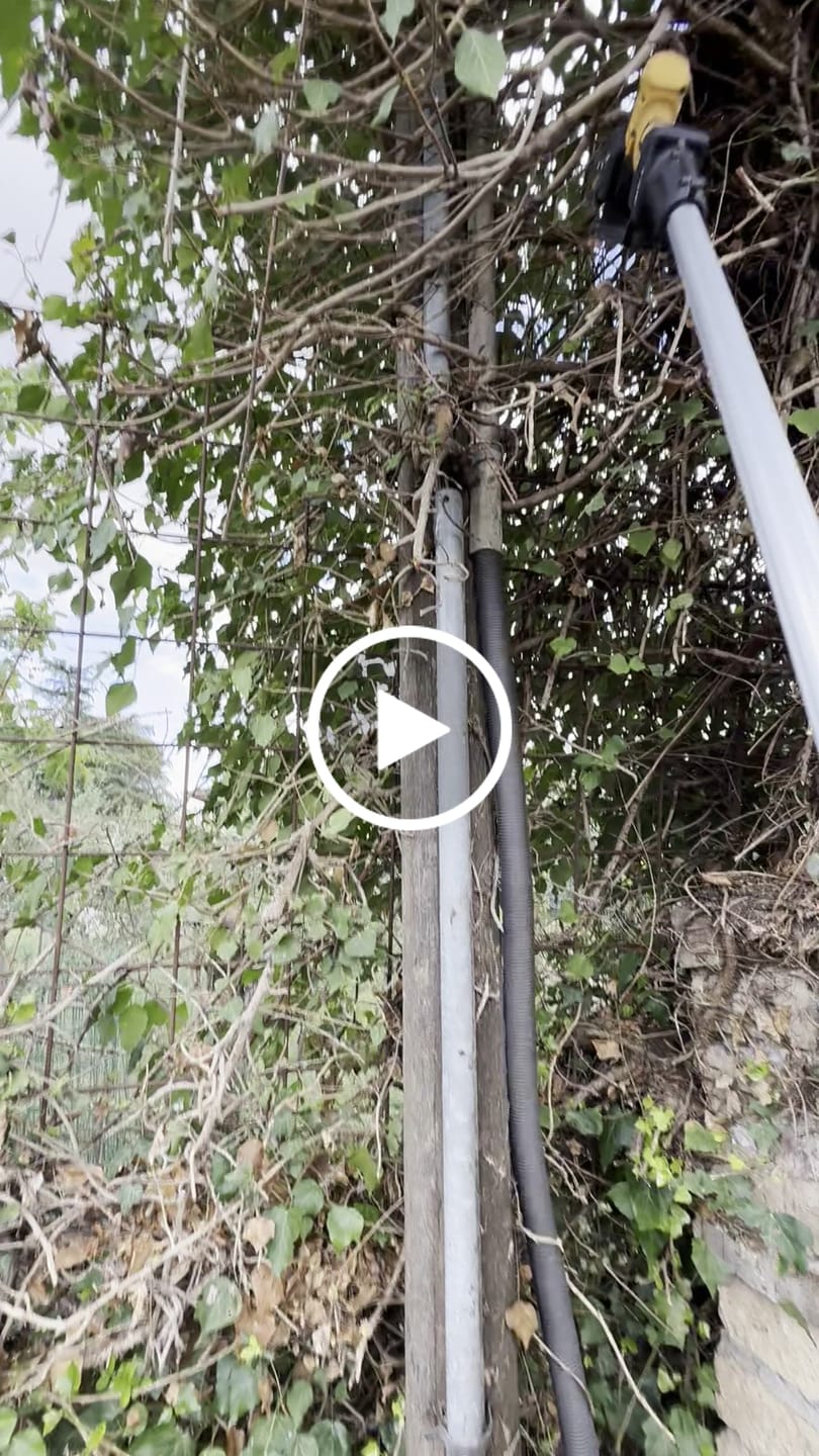 Customer video review of Asta telescopica 2 MT per forbici e potatori Swansoft Falco