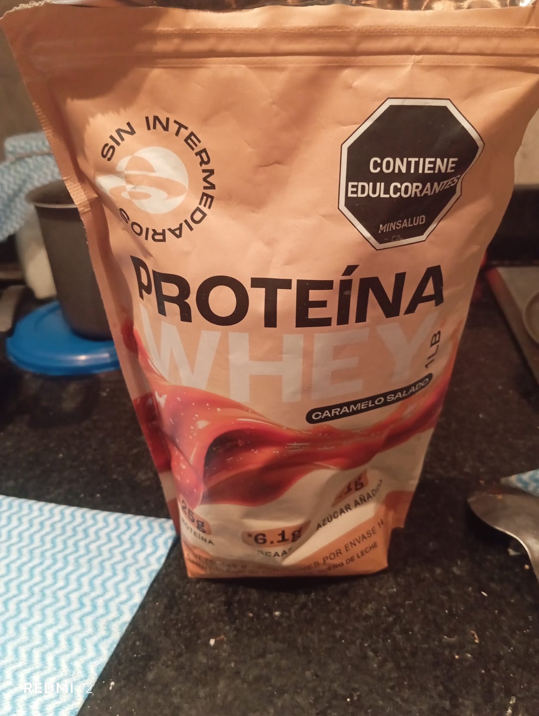 Customer photo review of Proteína Whey - Caramelo Salado