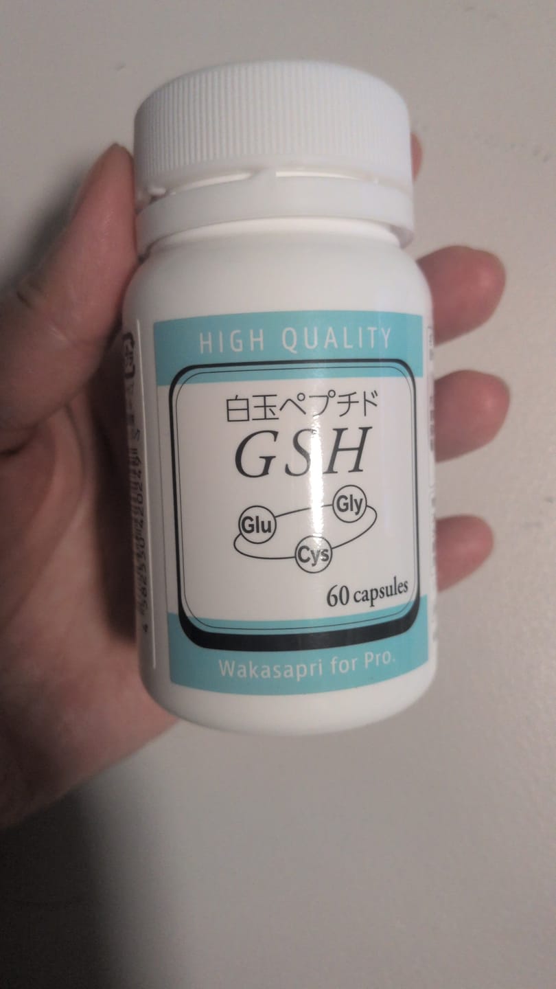 Customer photo review of ワカサプリ 白玉ペプチド（GSH）- Wakasapri for Pro.