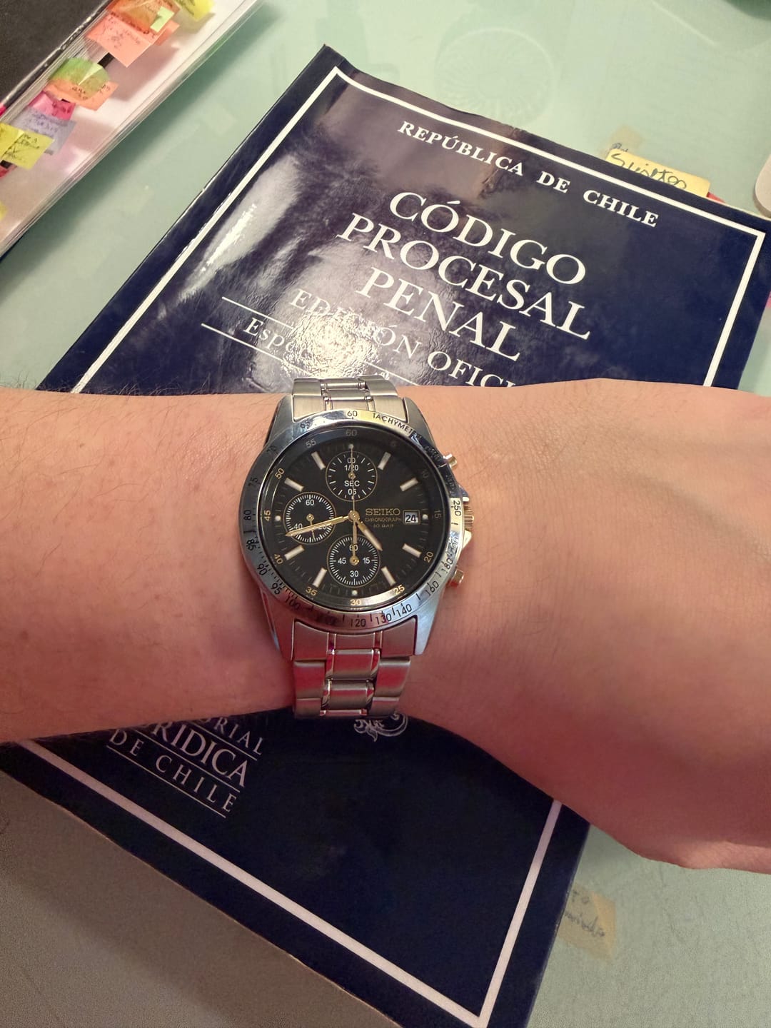 Customer photo review of Reloj Seiko SBTQ043 Chronograph Quartz 38,5mm JDM