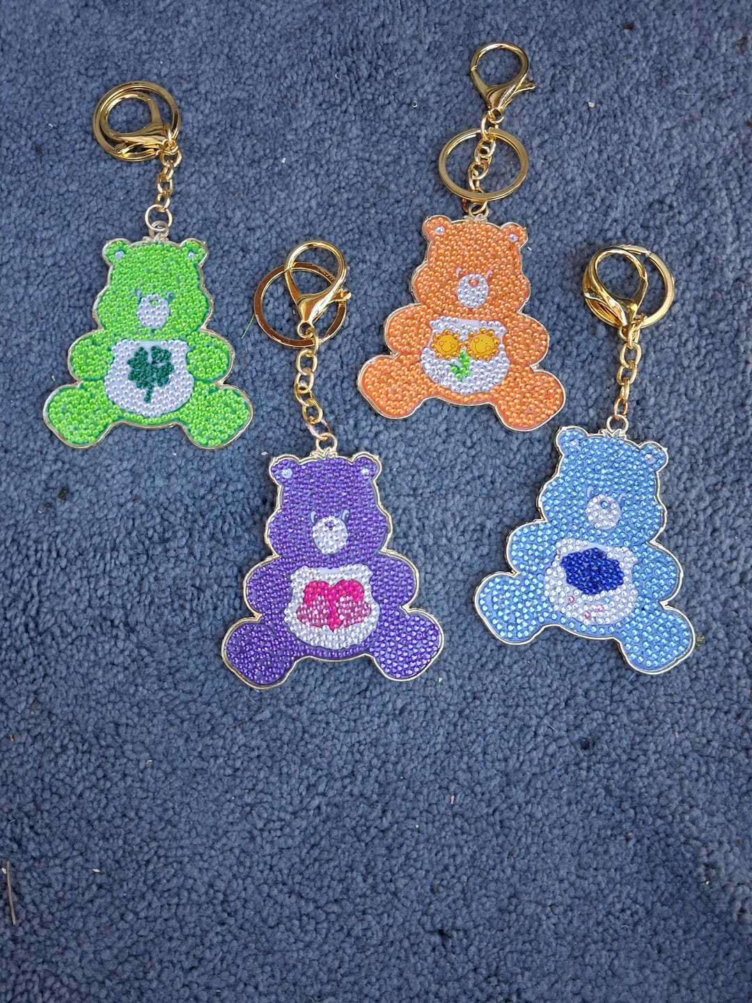 Customer photo review of Care Bears Crystal Art Keyring - Blind Bag
