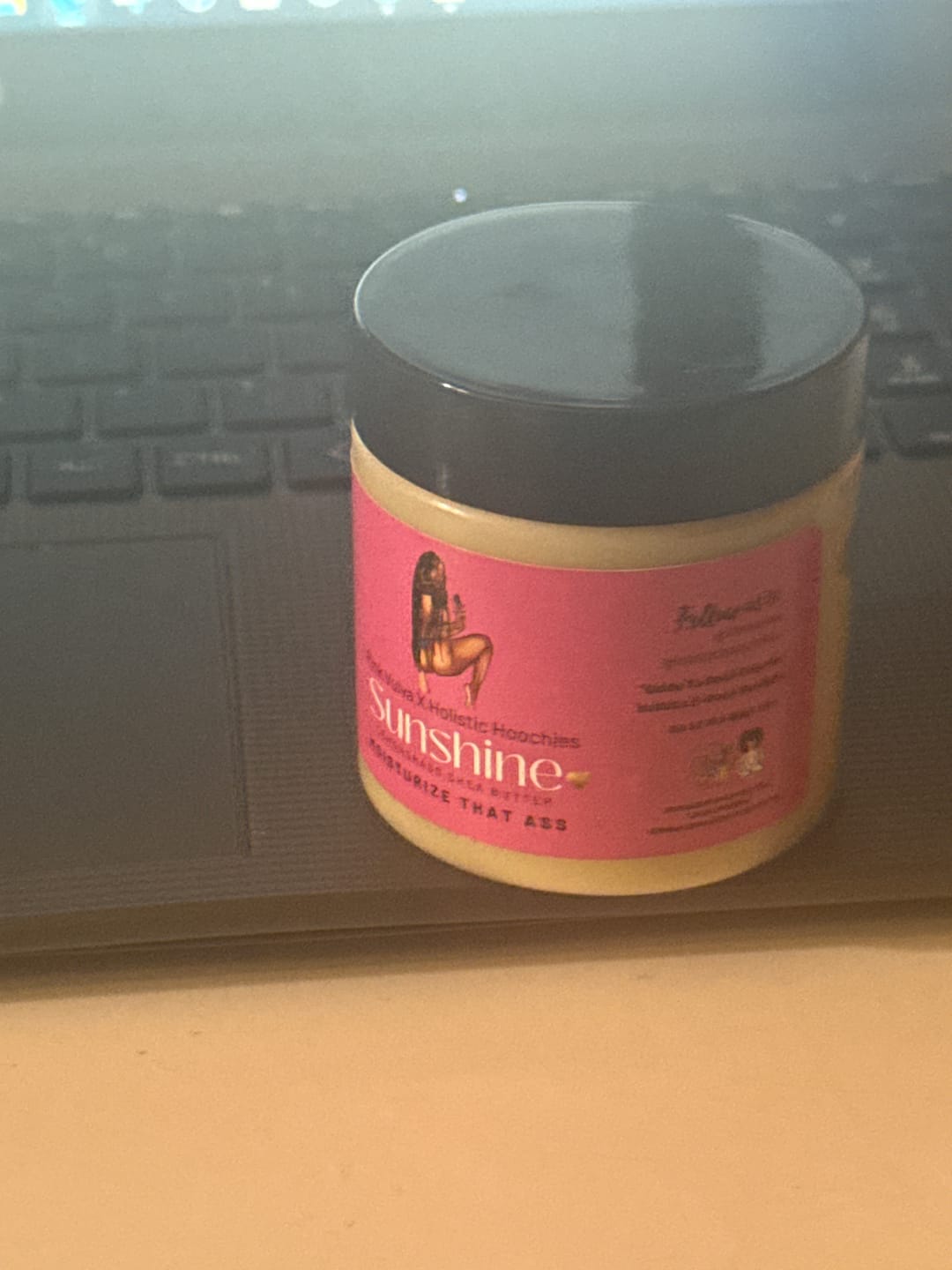 Customer photo review of SUNSHINE LEMONGRASS SHEA BUTTER