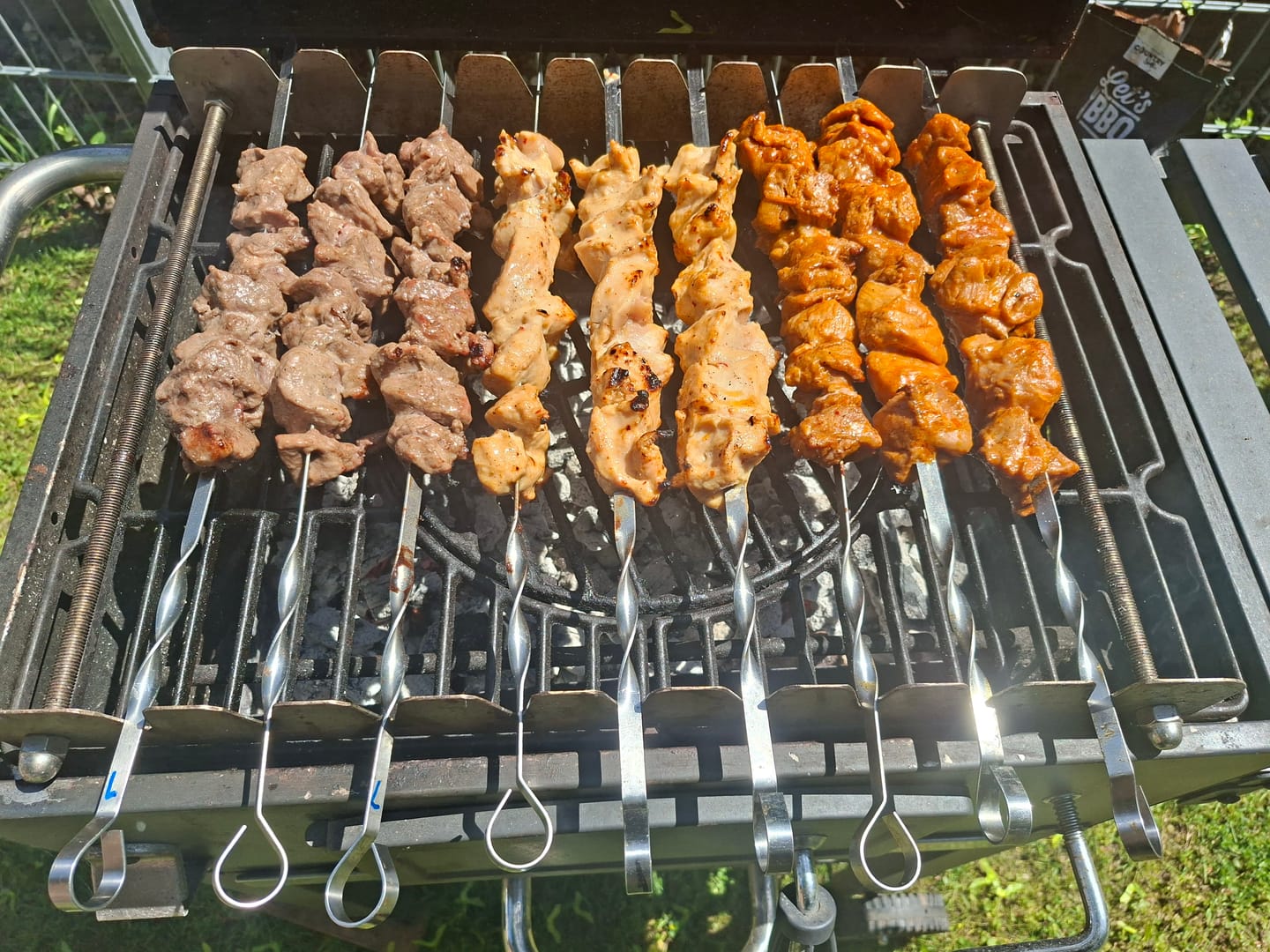 Customer photo review of Lamm-Schaschlik-Original – zart mariniert aus der Lammkeule | mySchaschlik