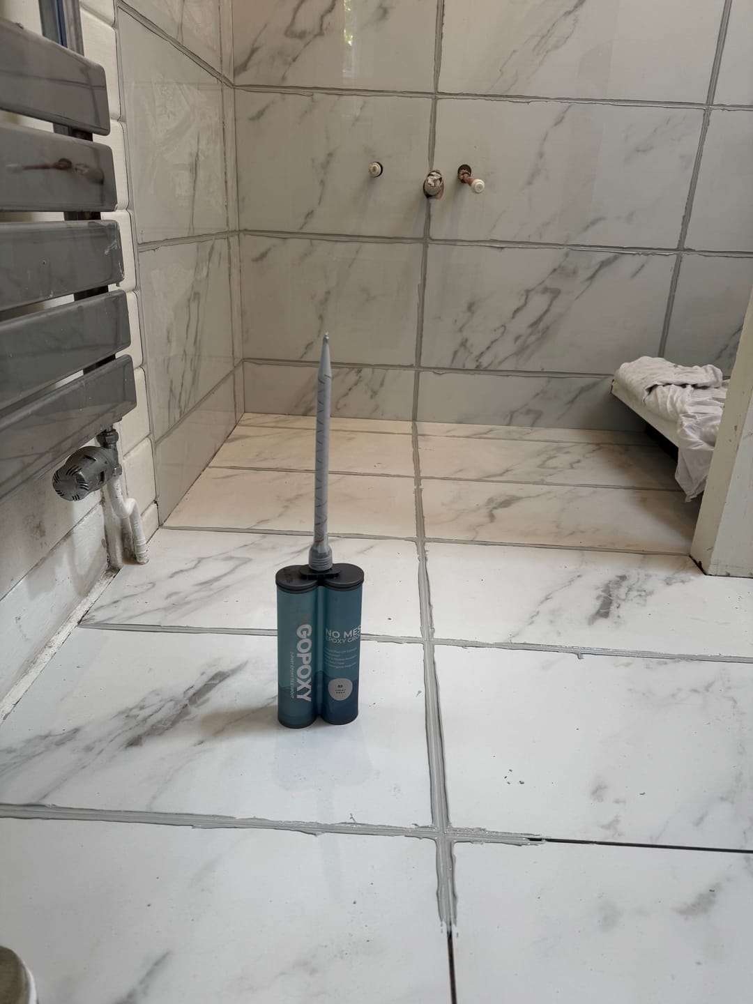 Customer photo review of GoPoxy Epoxy Grout