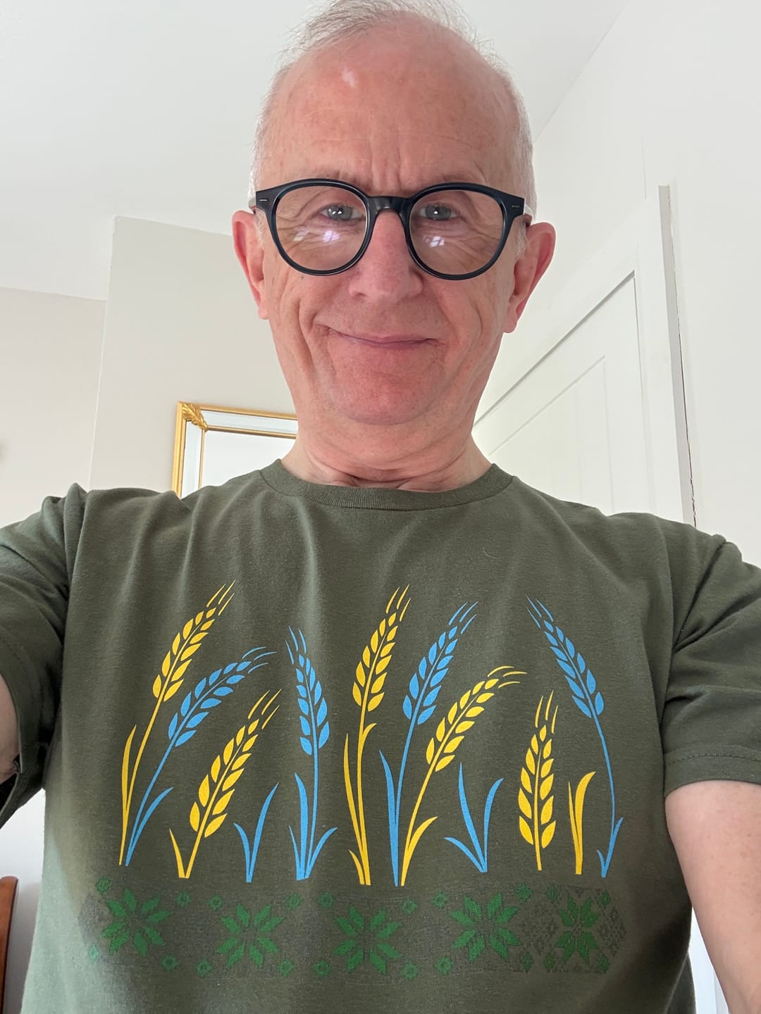 Customer photo review of Wheat of Ukraine T-Shirt