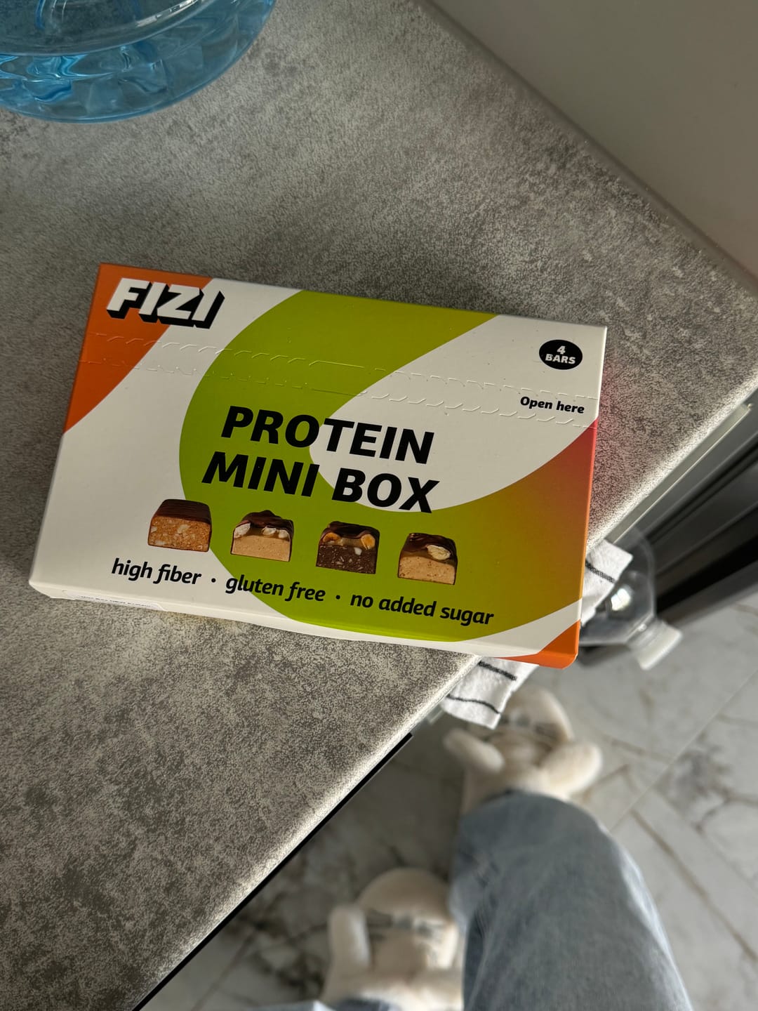 Customer photo review of Mini box Protein x4 шт.