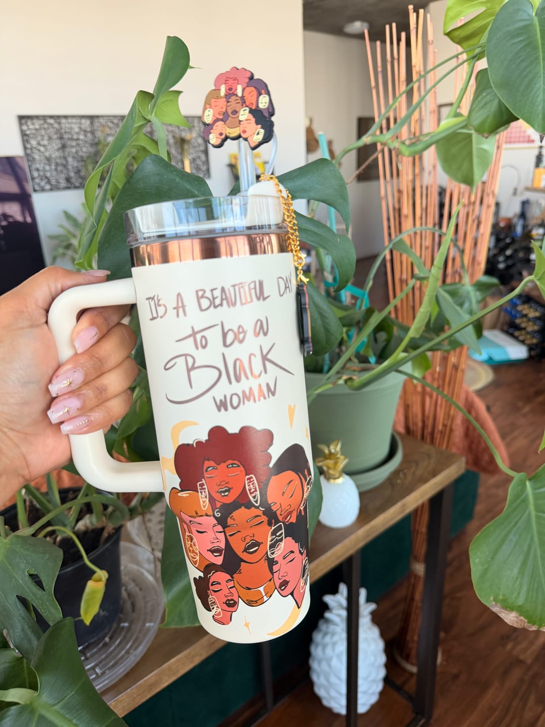Customer photo review of Limited Edition "Crème Brûlée" Insulated Tumbler – Pinklomein x Cecilia's House Collab | PRE-ORDER SHIPS MAY 1, 2026 - MAY 15, 2026