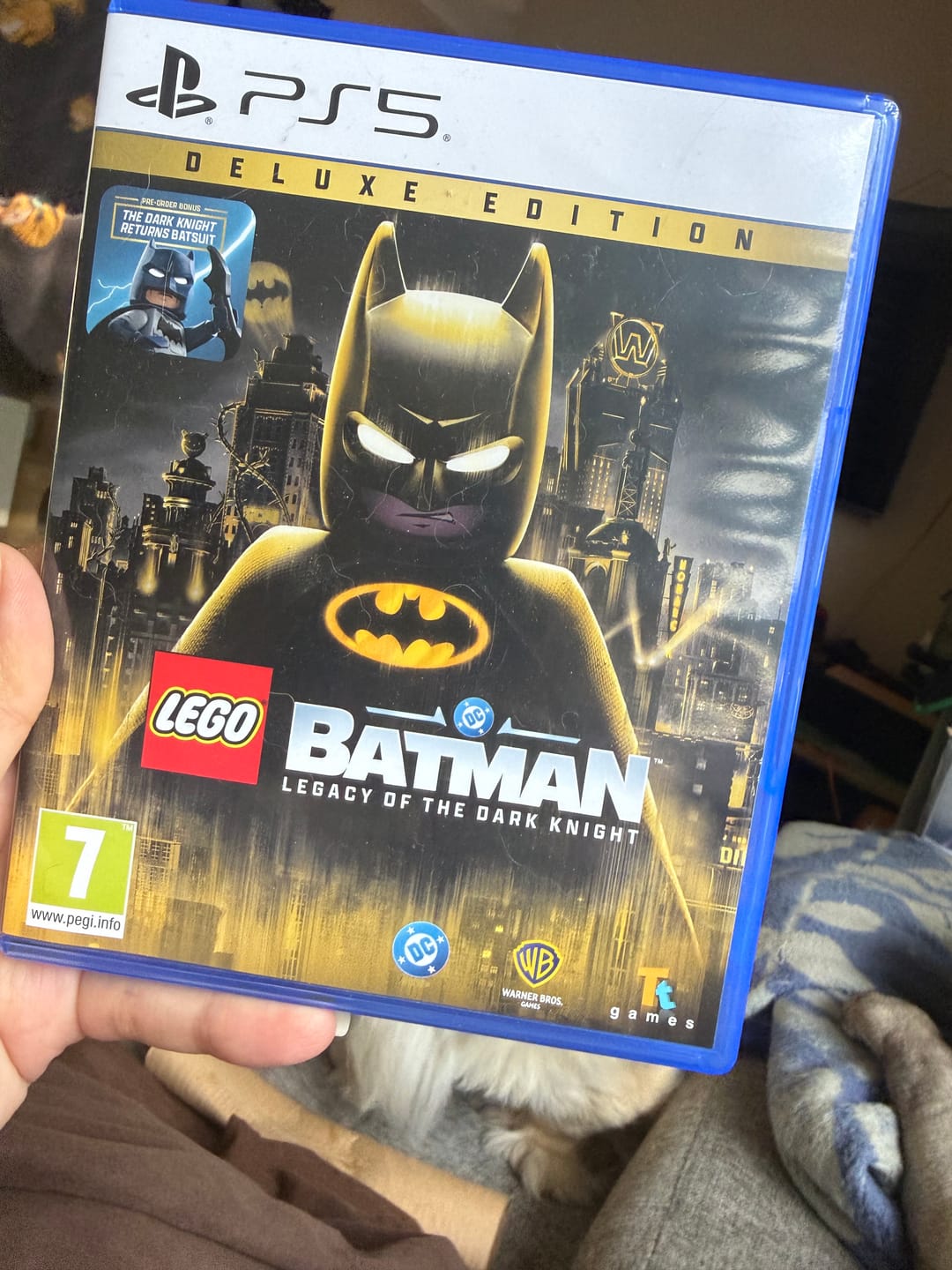 Customer photo review of LEGO Batman: Legacy of the Dark Knight Deluxe Edition (PS5)